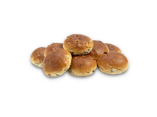 Mini Rozijnenbollen&nbsp;verpakt per 8