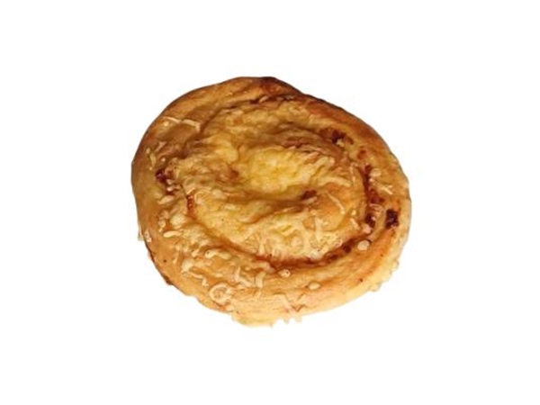 Hamkaas broodje rond