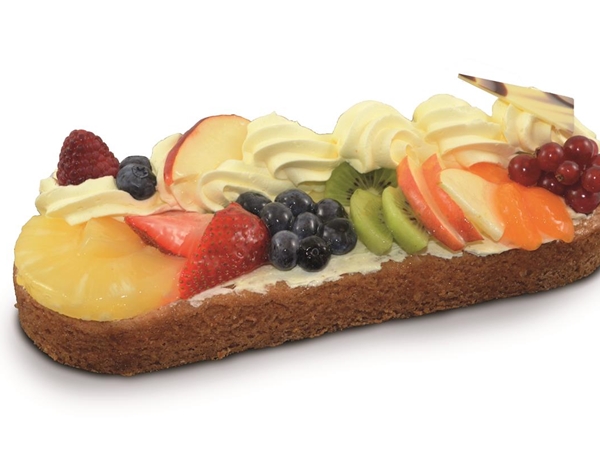 Amandelslof vers fruit