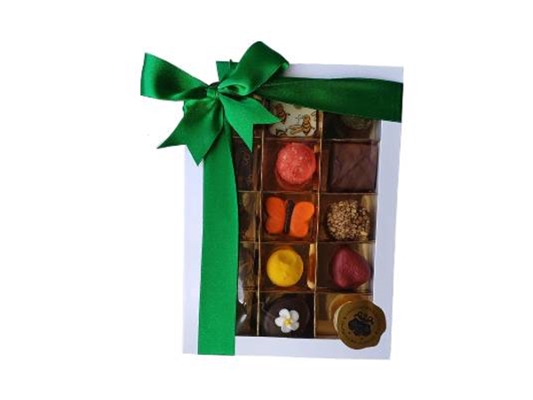 Cadeaudoos bonbons 15 stuks gemengd